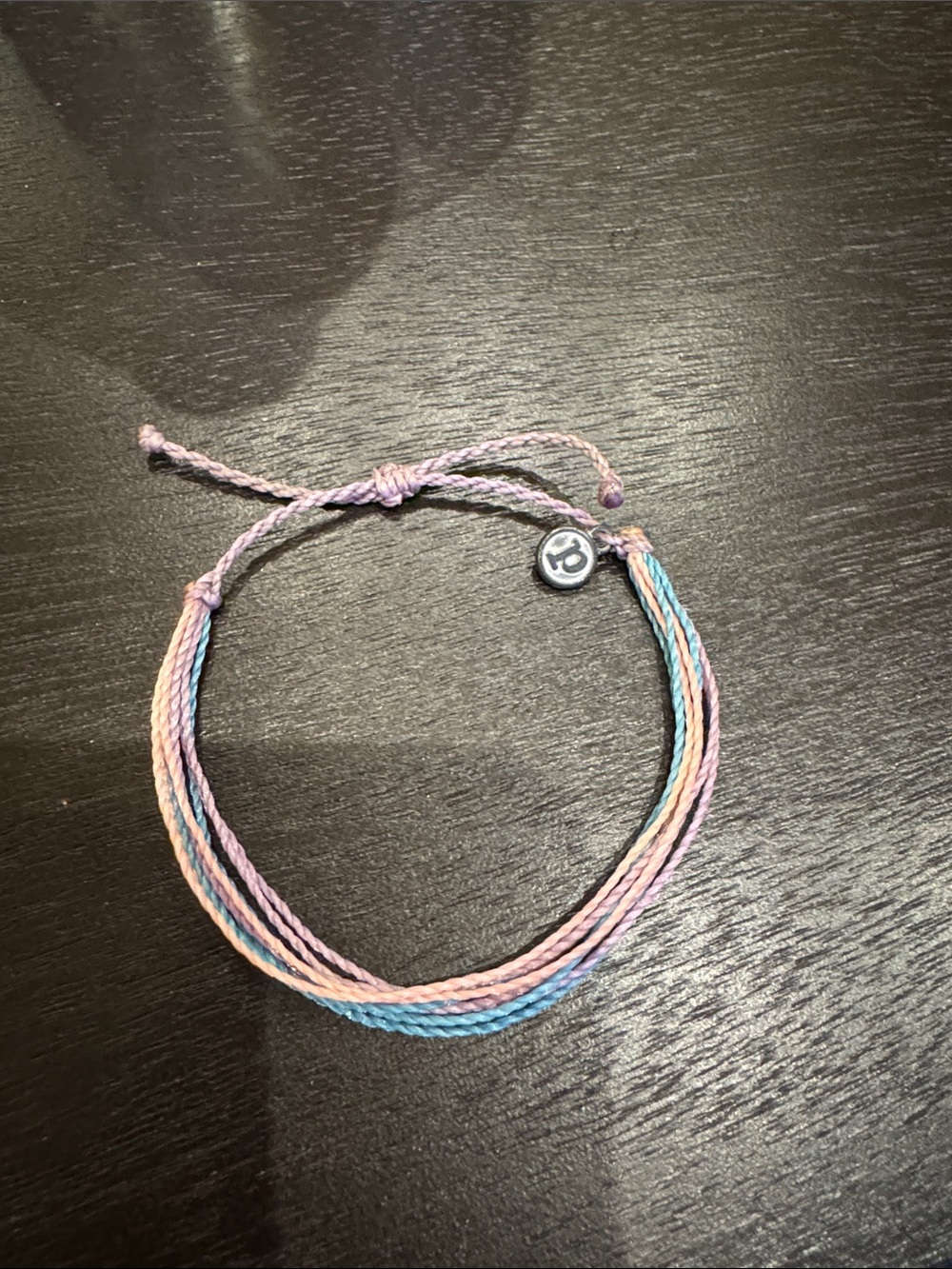 Pura Vida String Bracelet - Pink, Purple, Blue